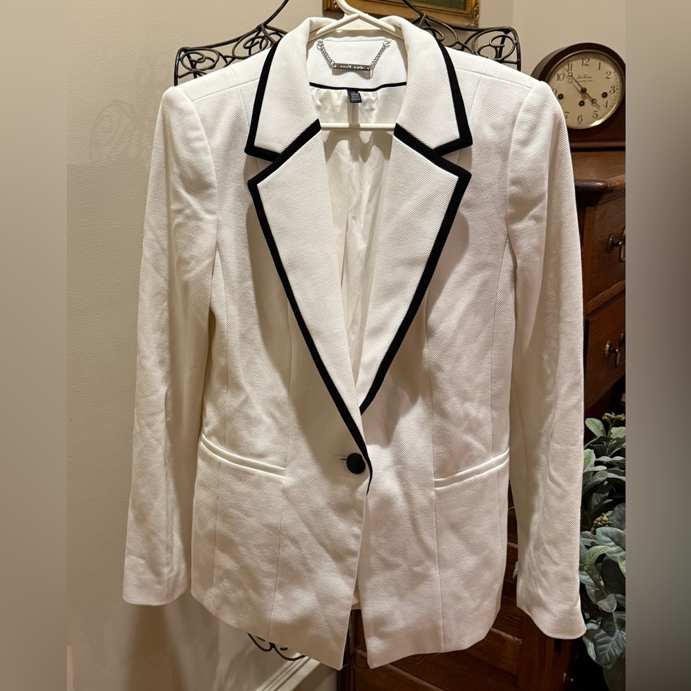 White House Black Market Textured Jacket